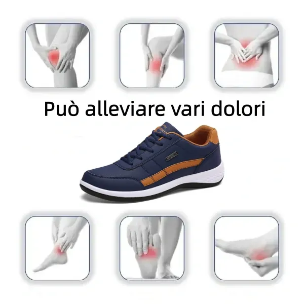 【🎁Offerta a tempo limitato】Scarpe ortopediche di lusso, morbide e comode👞 Realizzate in pelle scamosciata italiana (offrono supporto all'arco plantare e alleviano il dolore al piede)✅