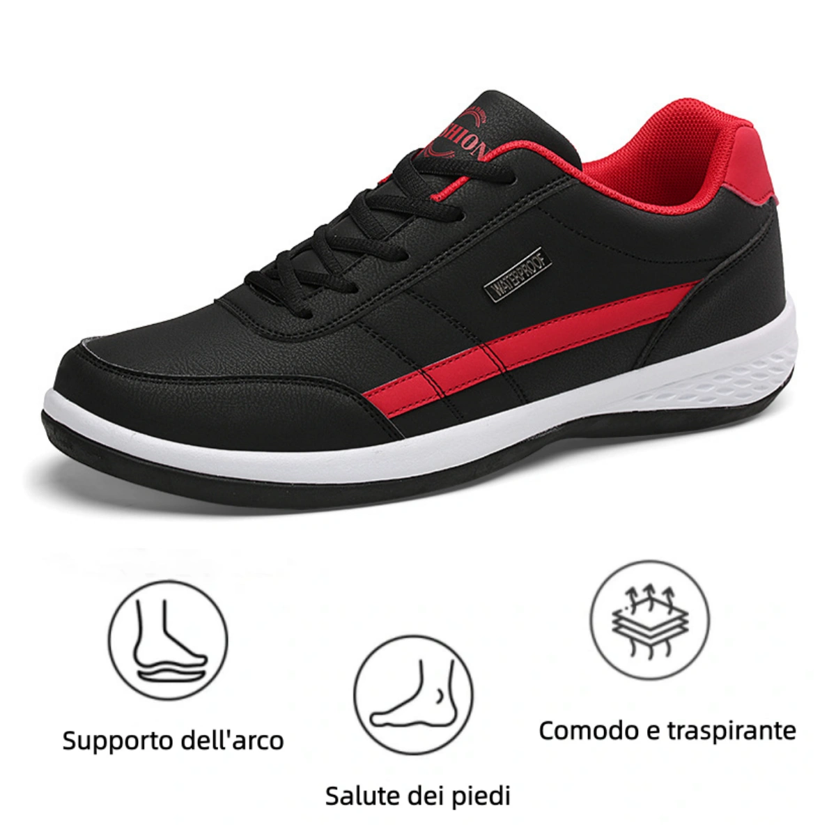 【🎉Scarpe ortopediche di lusso - Morbide e comode】Realizzate in pelle nabuk italiana🐂 (Supportano e alleviano il dolore al piede)✅