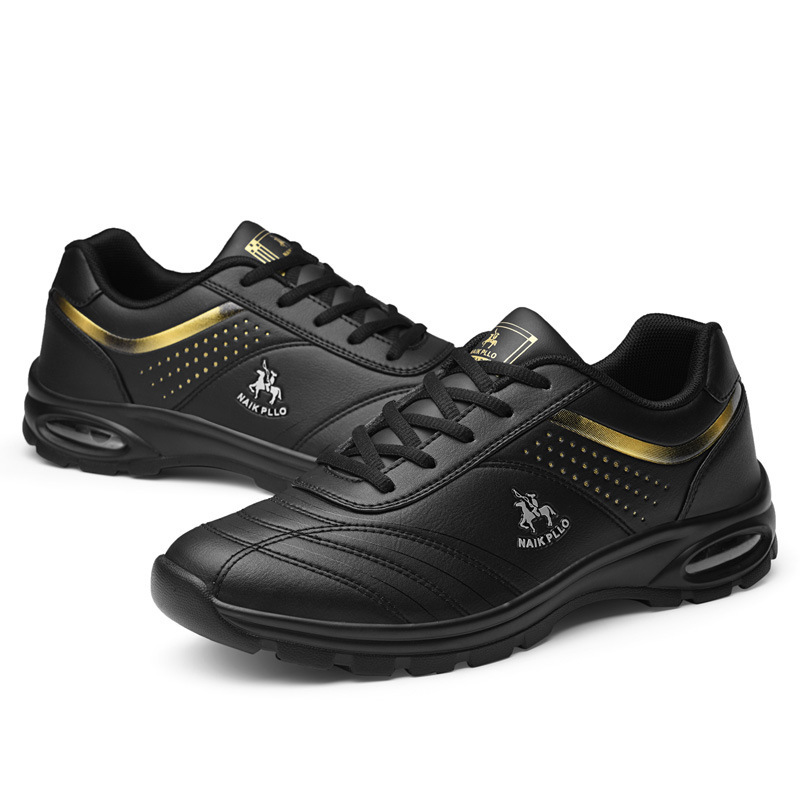 【🎁Offerta a tempo limitato】Scarpe da passeggio dal design ergonomico👞Cucite a mano - Impermeabili e antiscivolo✅Supporto dell'arco plantare per una camminata confortevole✅