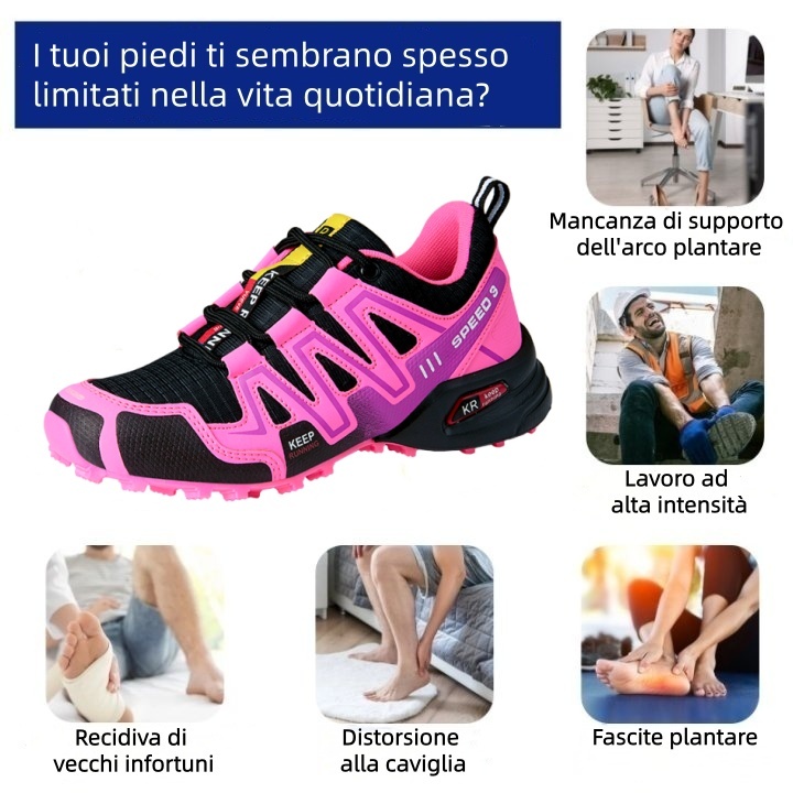 Scarpe ortopediche dal design ergonomico per dolori alla schiena, alle articolazioni e ai piedi: adatte a tutte le donne