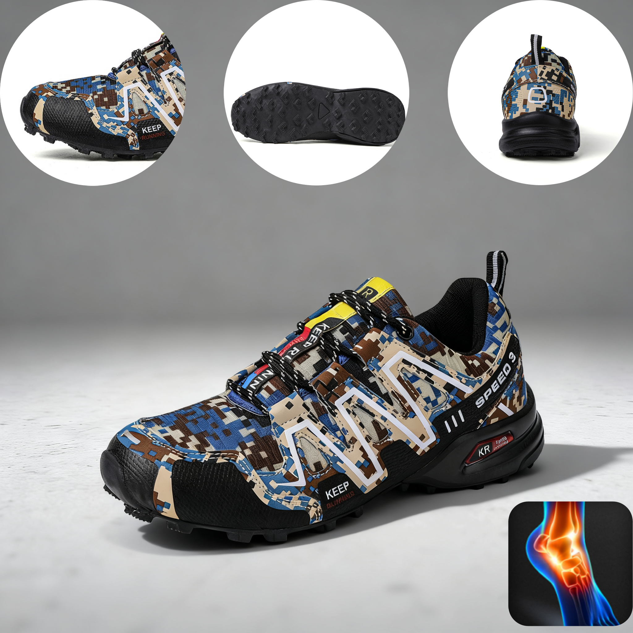 Scarpe ortopediche dal design ergonomico per dolori alla schiena, alle articolazioni e ai piedi - unisex