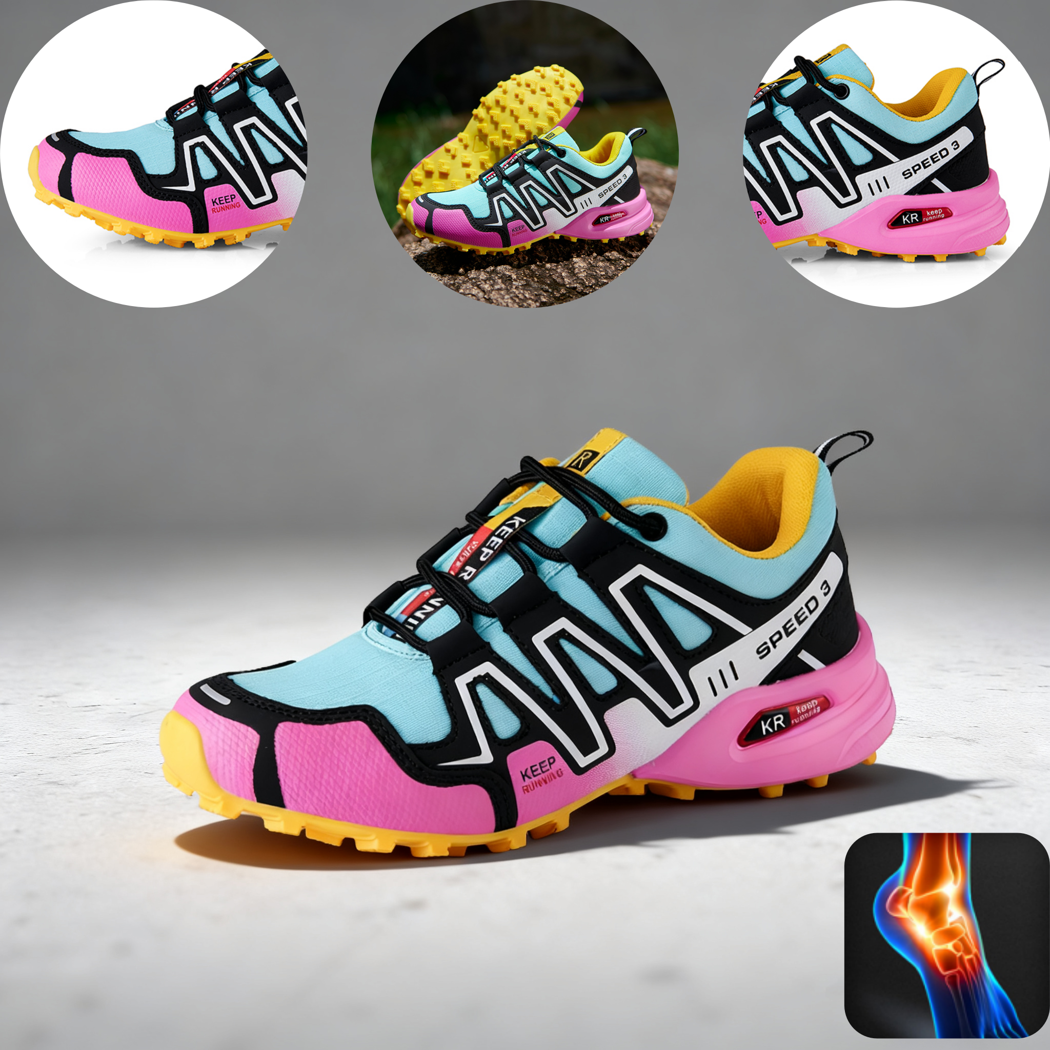 Scarpe ortopediche dal design ergonomico per dolori alla schiena, alle articolazioni e ai piedi: adatte a tutte le donne