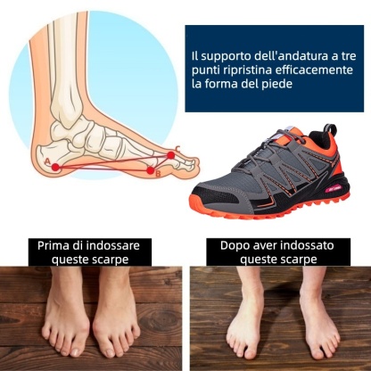 Scarpe ortopediche dal design ergonomico per dolori alla schiena, alle articolazioni e ai piedi: adatte a tutti gli uomini