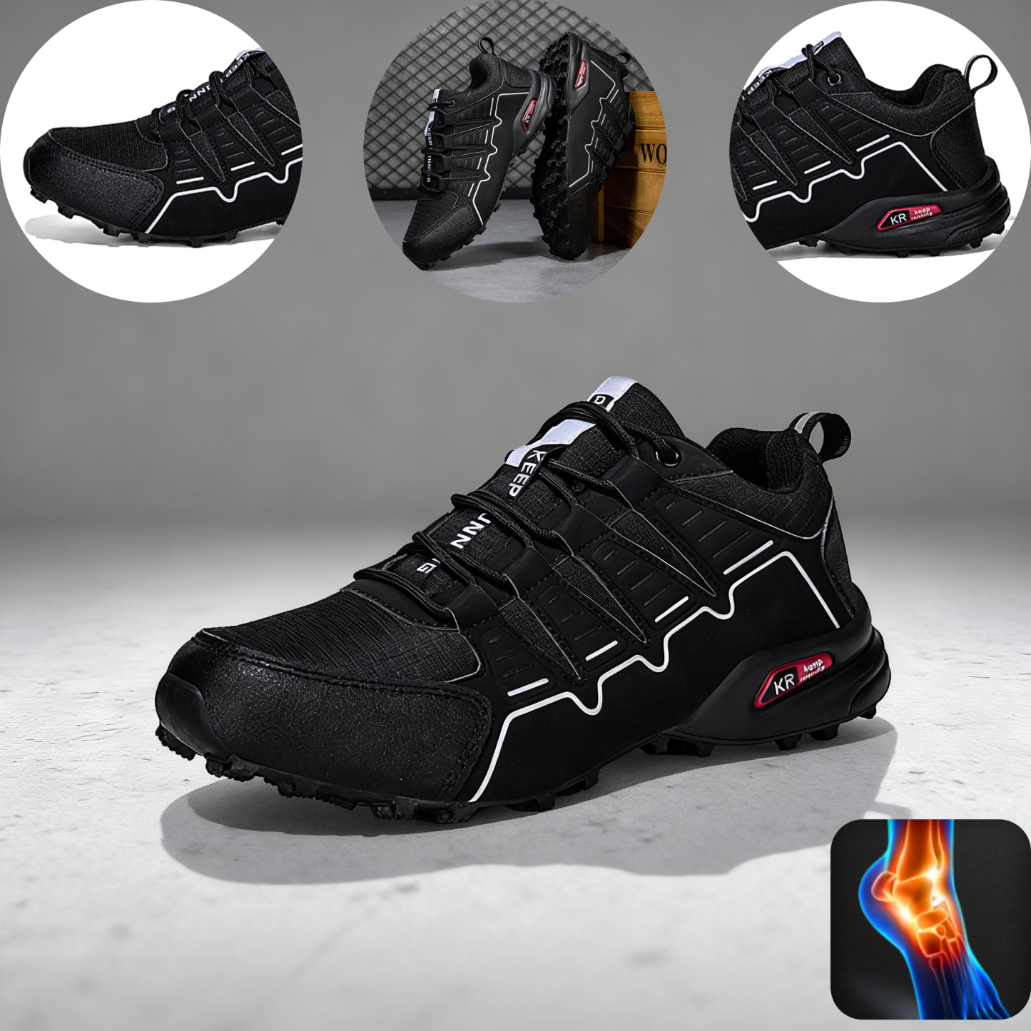 Scarpe ortopediche dal design ergonomico per dolori alla schiena, alle articolazioni e ai piedi: adatte a tutti gli uomini