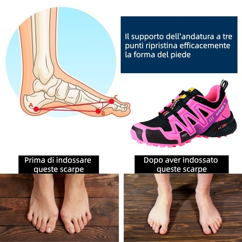 Scarpe ortopediche dal design ergonomico per dolori alla schiena, alle articolazioni e ai piedi: adatte a tutte le donne