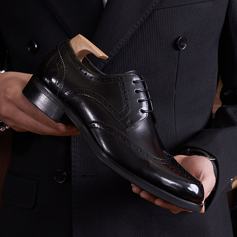 (⏰50% popusta danas)🔥Elegantne - mekane - udobne ručno rađene talijanske kožne cipele👞 (potpora za luk - olakšava hodanje)