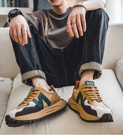 (🔥Danas 50% popusta - vremenski ograničena ponuda) 2025 nove modne muške cipele za slobodno vrijeme✅Potpora za luk, udobno hodanje, ublažava bol u stopalima👞