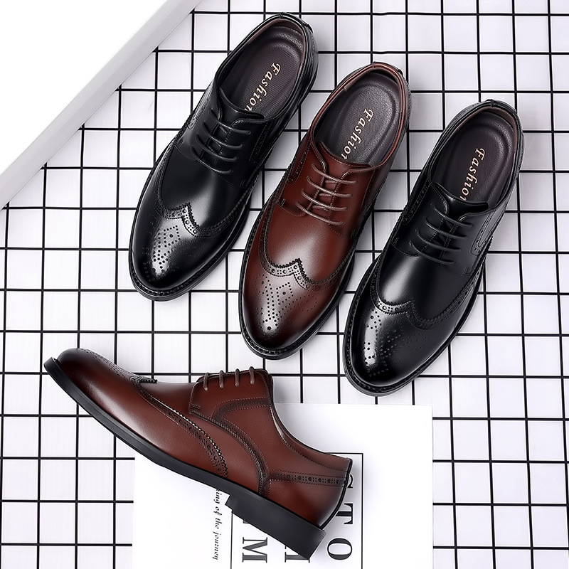 (⏰Ograničeno vrijeme - Ne propustite današnji popust od 50% - Ponuda)🔥2025 Nove modne muške cipele za slobodno vrijeme od prave kože: potpora za luk, udobna i prozračna, olakšava hodanje