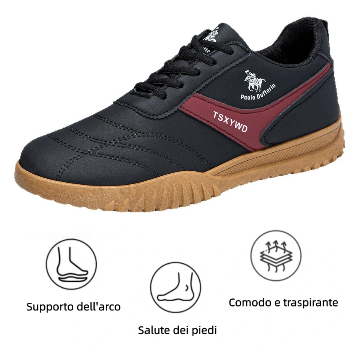 【🎁Offerta a tempo limitato】Scarpe ortopediche casual da uomo👞 Supporto dell'arco plantare - Allevia il dolore - Rende la camminata più facile✅ Facili da indossare e togliere✅ Impermeabili e antiscivolo - Adatte a tutte le occasioni✅