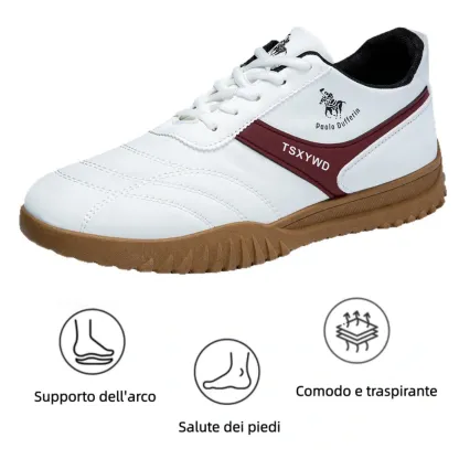【🎁Offerta a tempo limitato】Scarpe ortopediche casual da uomo👞 Supporto dell'arco plantare - Allevia il dolore - Rende la camminata più facile✅ Facili da indossare e togliere✅ Impermeabili e antiscivolo - Adatte a tutte le occasioni✅