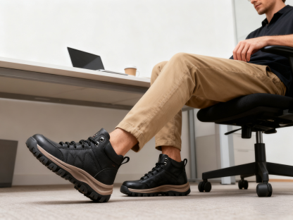 【🎁Offerta a tempo limitato】Realizzato in pelle di vitello australiana🐂Supporto dell'arco plantare - allevia il dolore al piede✅Impermeabile - antiscivolo - rende la camminata confortevole✅