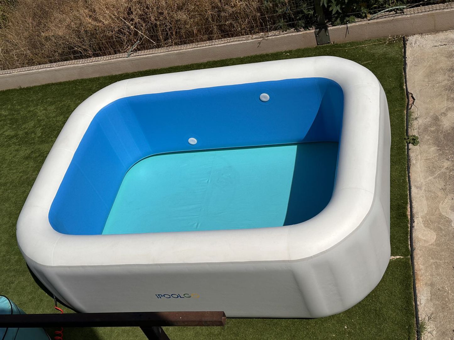 IPOOLGO POOL RECTANGULAR HOT SALE SIZE  ELECTRIC AIR  PUMP AND REPAIR KIT