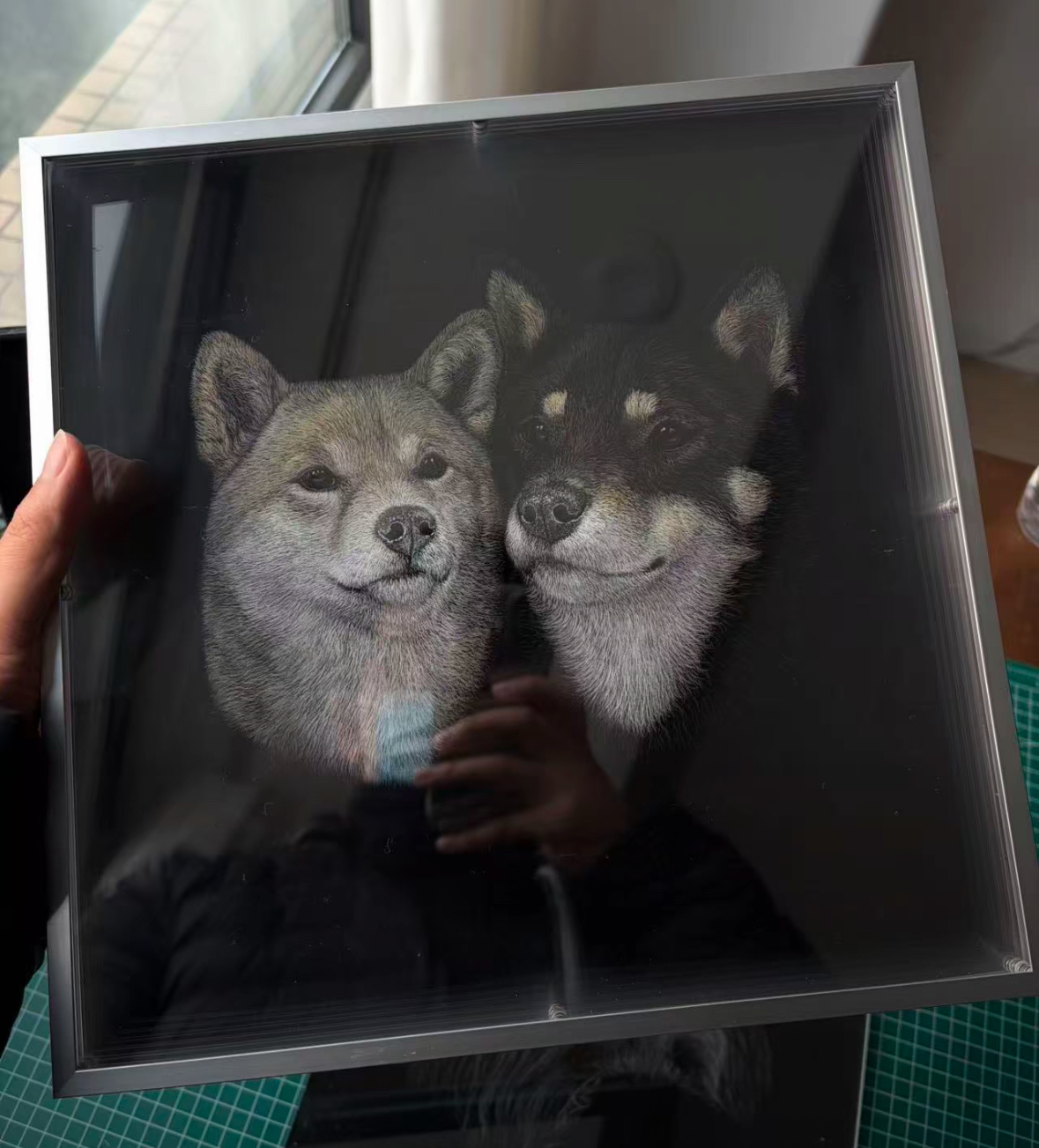 Animal 3D scratch painting