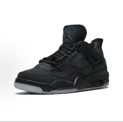 AJ 4 kaws blcak