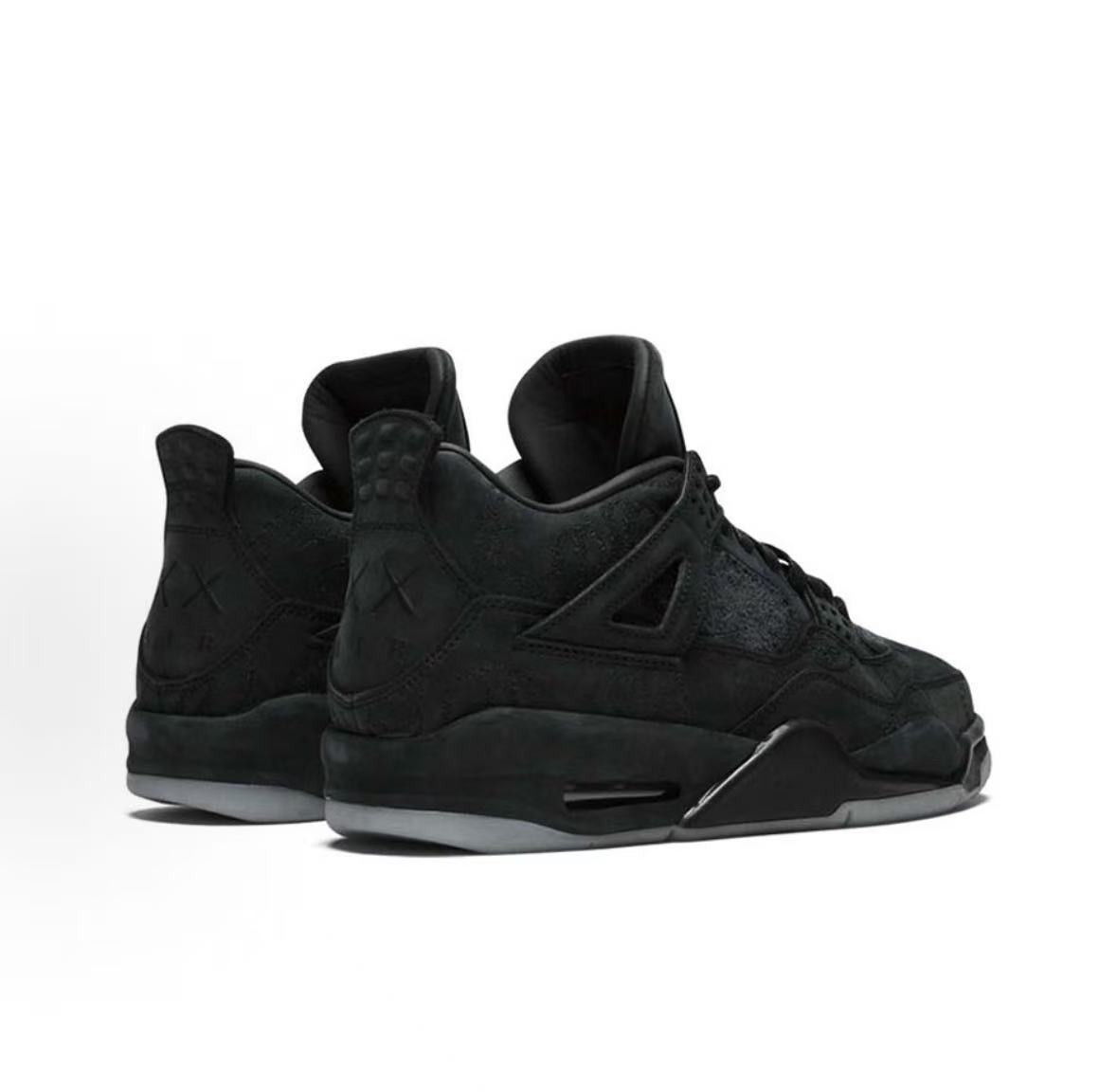 AJ 4 kaws blcak