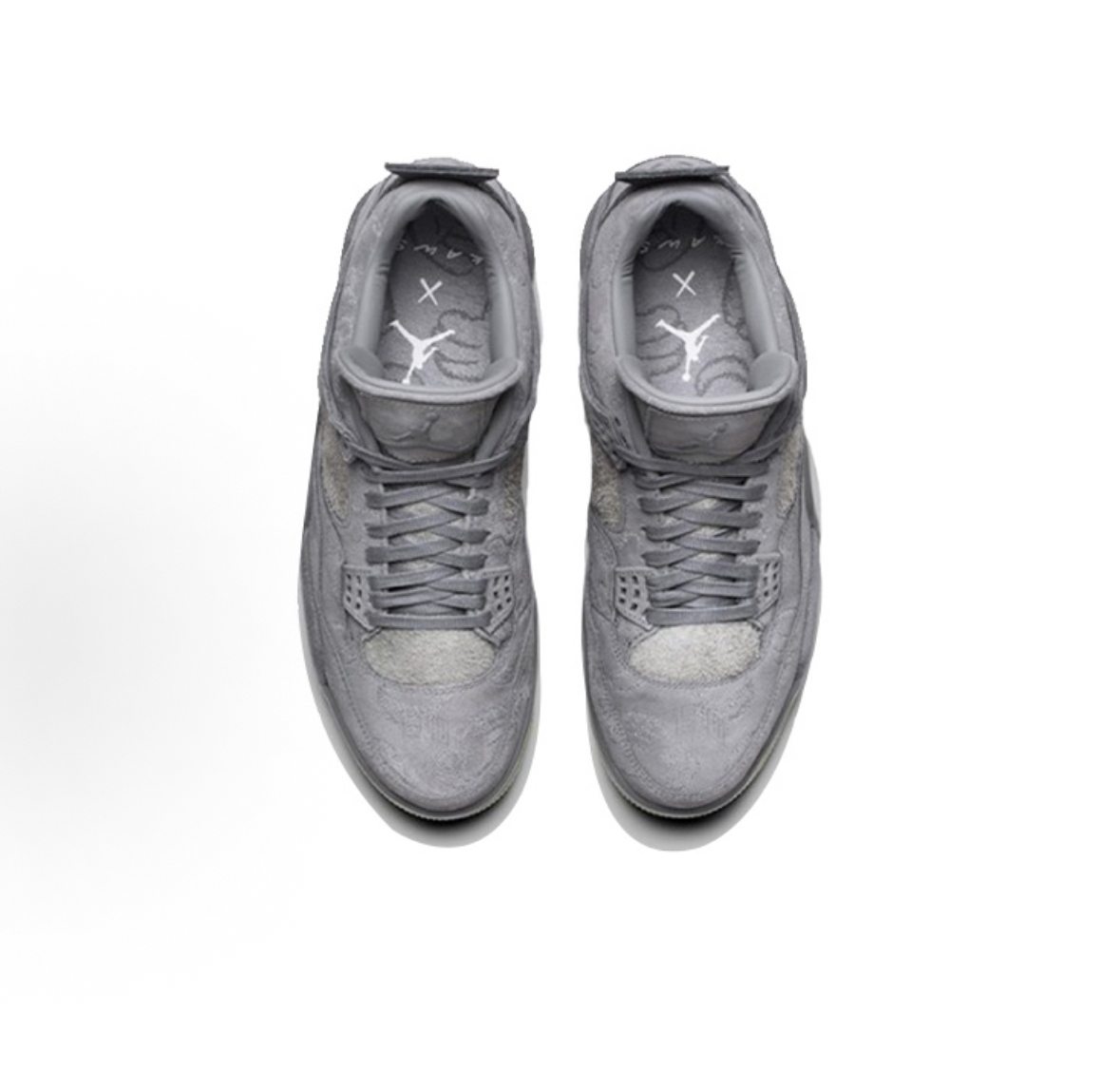 AJ 4 kaws grey