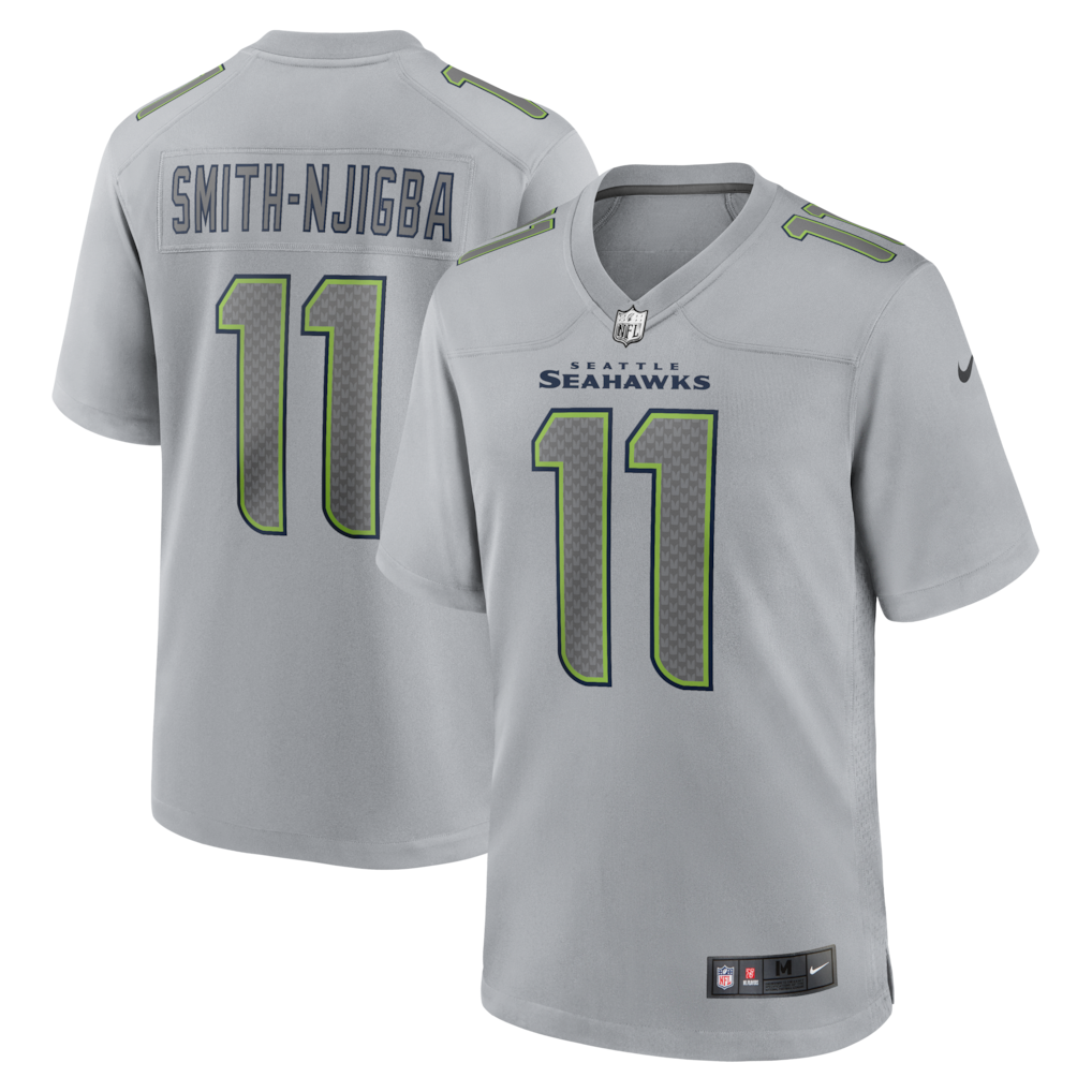 Men's Seattle Seahawks NK Super Bowl LX Patch Carbon Fashion Game Jersey.Customized version