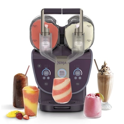 SLUSHi™ Twist 144 oz Slushie Machine in Taupe