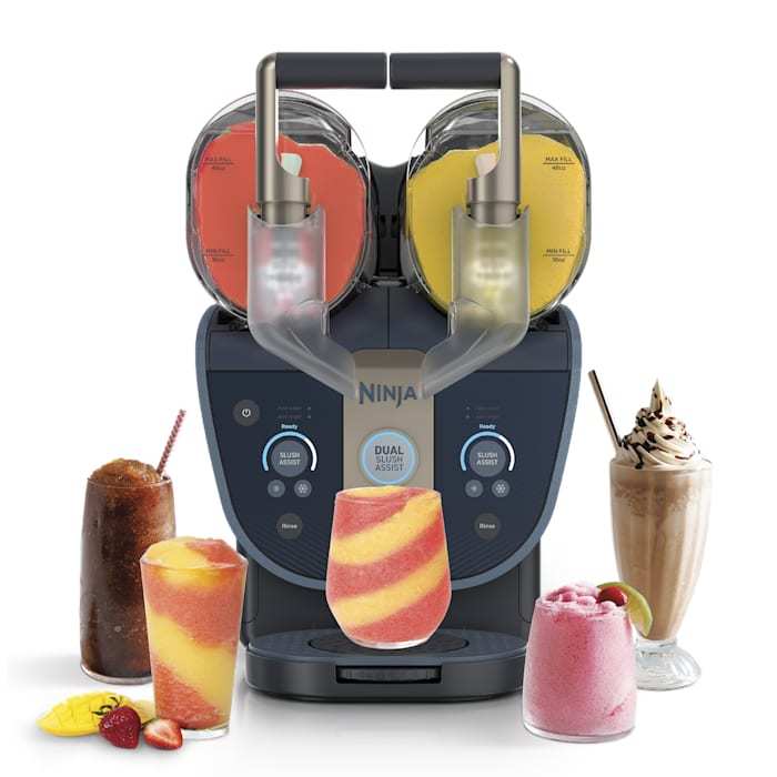 SLUSHi™ Twist 144 oz Slushie Machine in Taupe