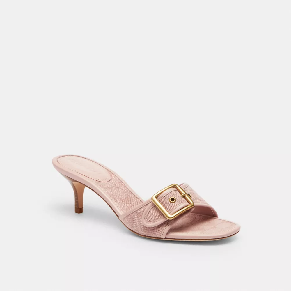 Margot Sandal In Signature Jacquard Canvas