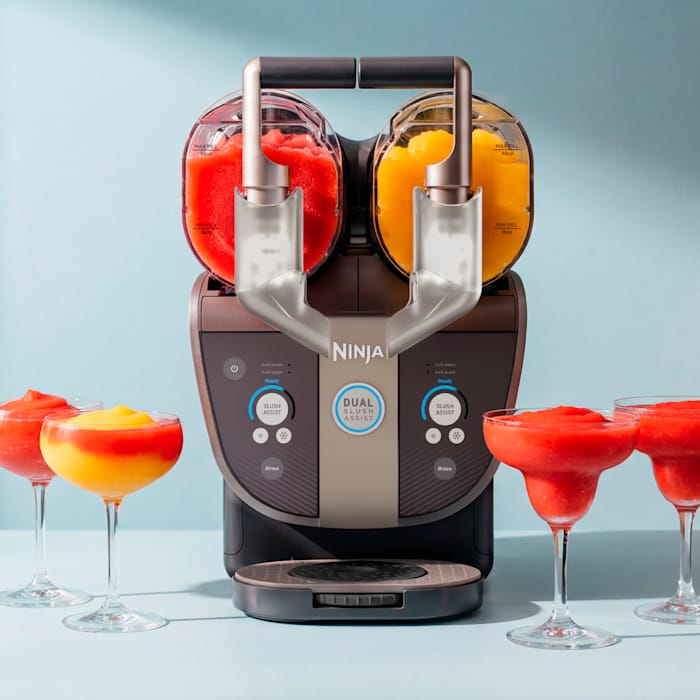 SLUSHi™ Twist 144 oz Slushie Machine in Taupe