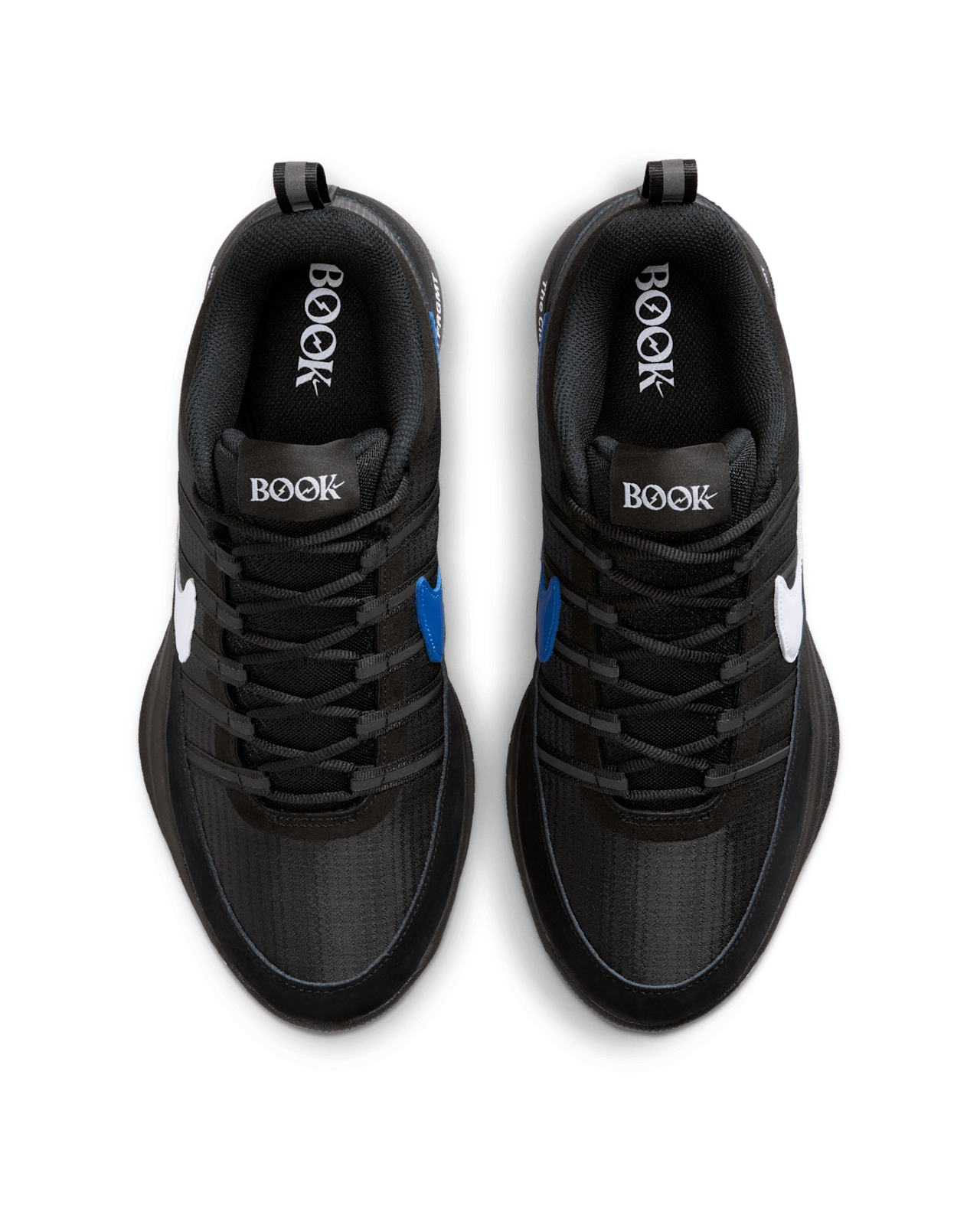 Book 2 x Fragment Black and Sport Royal