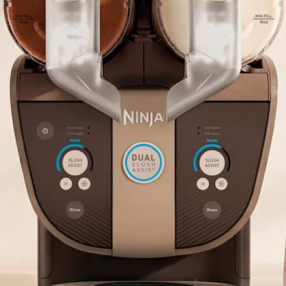 SLUSHi™ Twist 144 oz Slushie Machine in Taupe