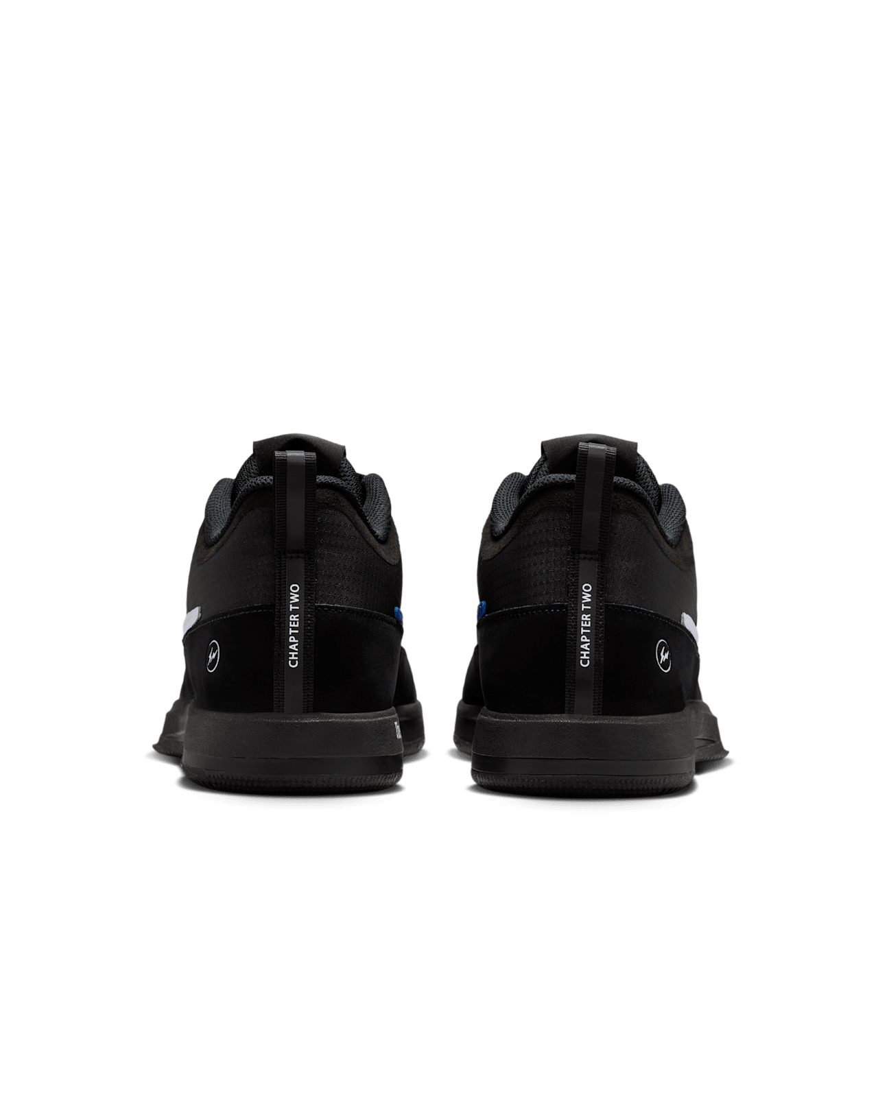 Book 2 x Fragment Black and Sport Royal