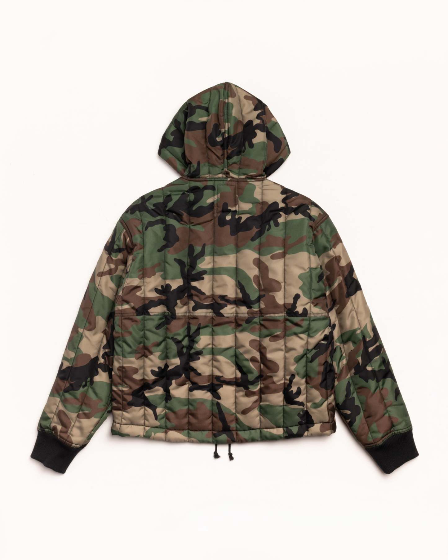 QUILTED NYLON WORK JACKET