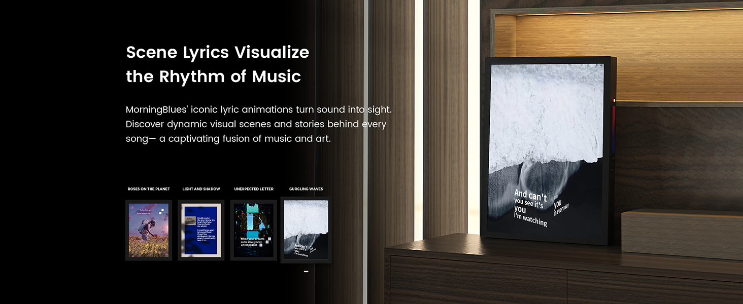 MorningBlues Gallery T2 Music Frame Bluetooth Speaker