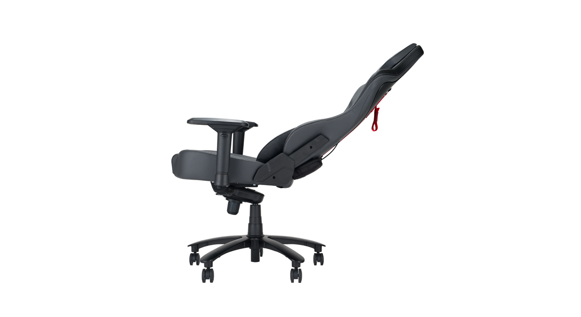 ROG Chariot X Core gaming chair sliding in motion - side view