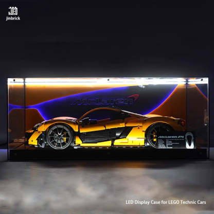 【Premium】LED Display Case for LEGO TECHNIC Cars