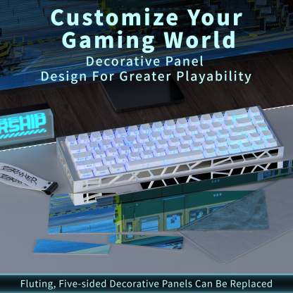 ZH68-HE Hall Effect 65% Mechanical Keyboard  Full RGB，Perfect for competitive gaming，RT0.01MM