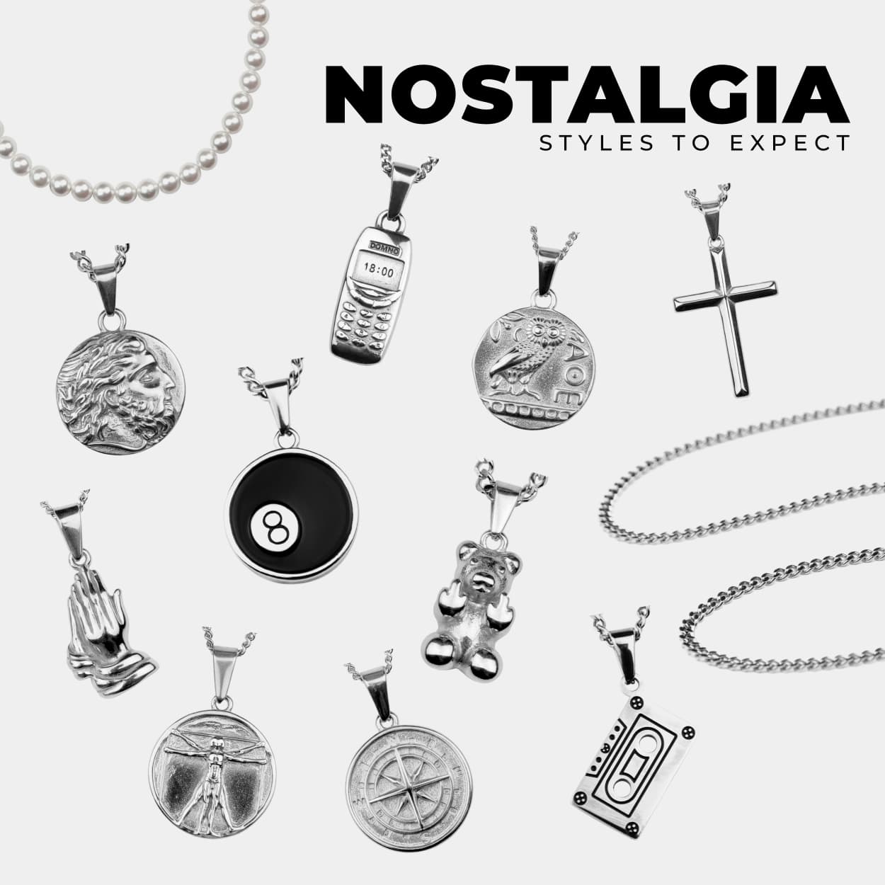 Vintage Aesthetic Jewellery Sets