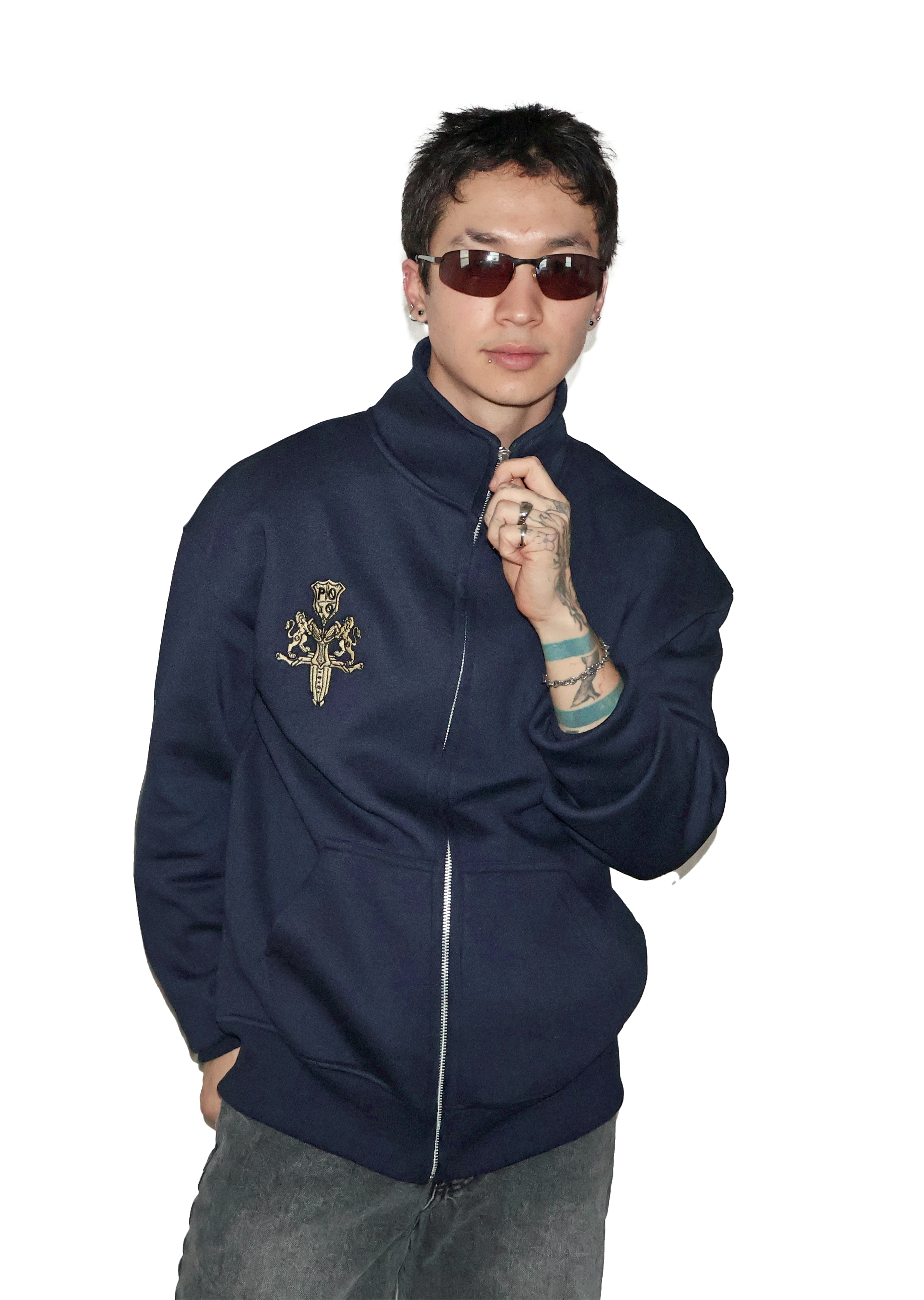 DEATH & STRAWBERRY ZIP