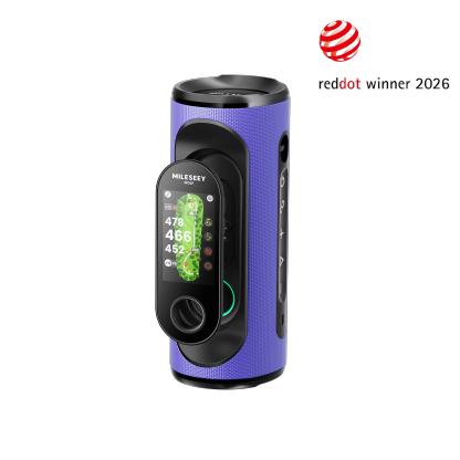 MILESEEY GeneSonic Pro Detachable Golf GPS Speaker