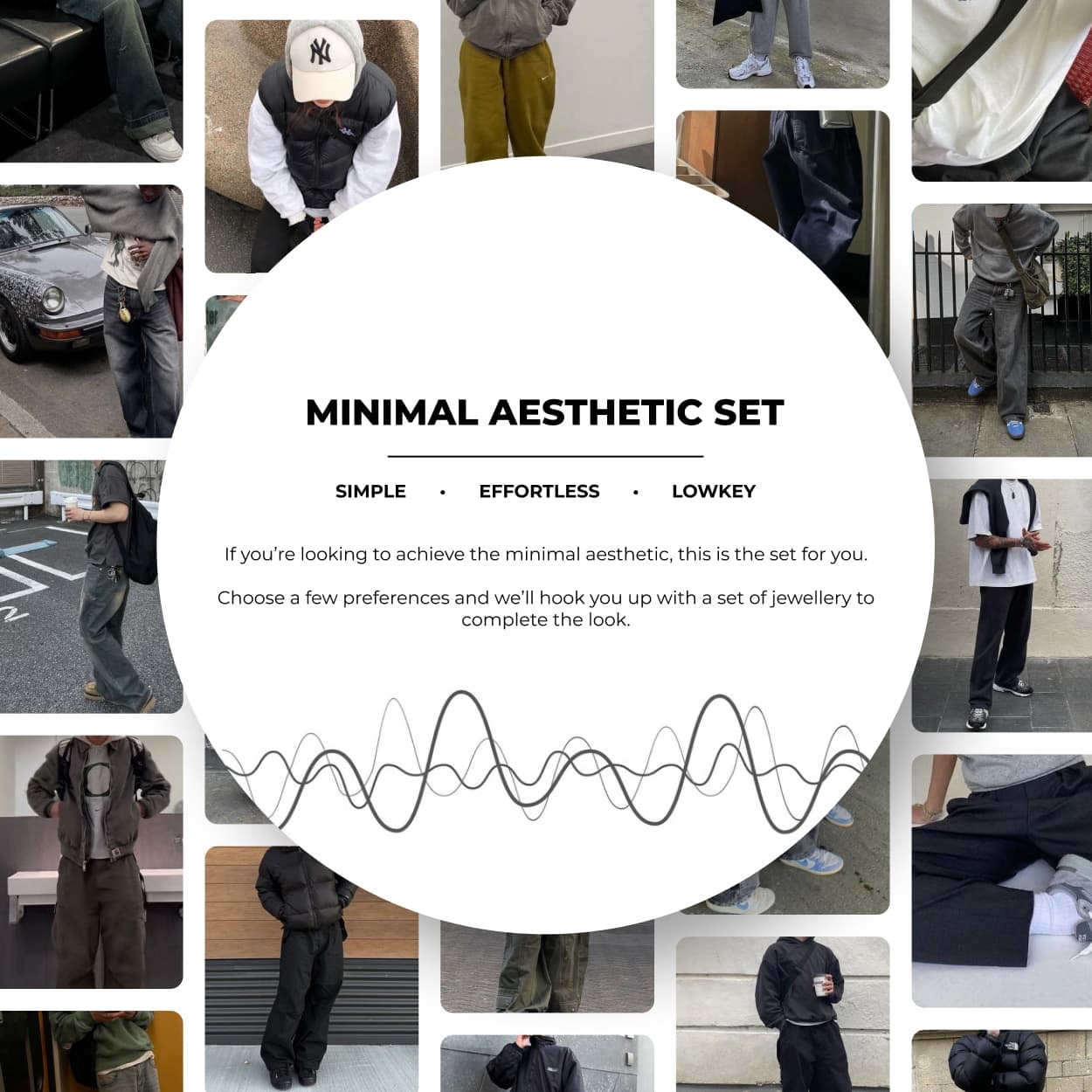 Vintage Aesthetic Jewellery Sets