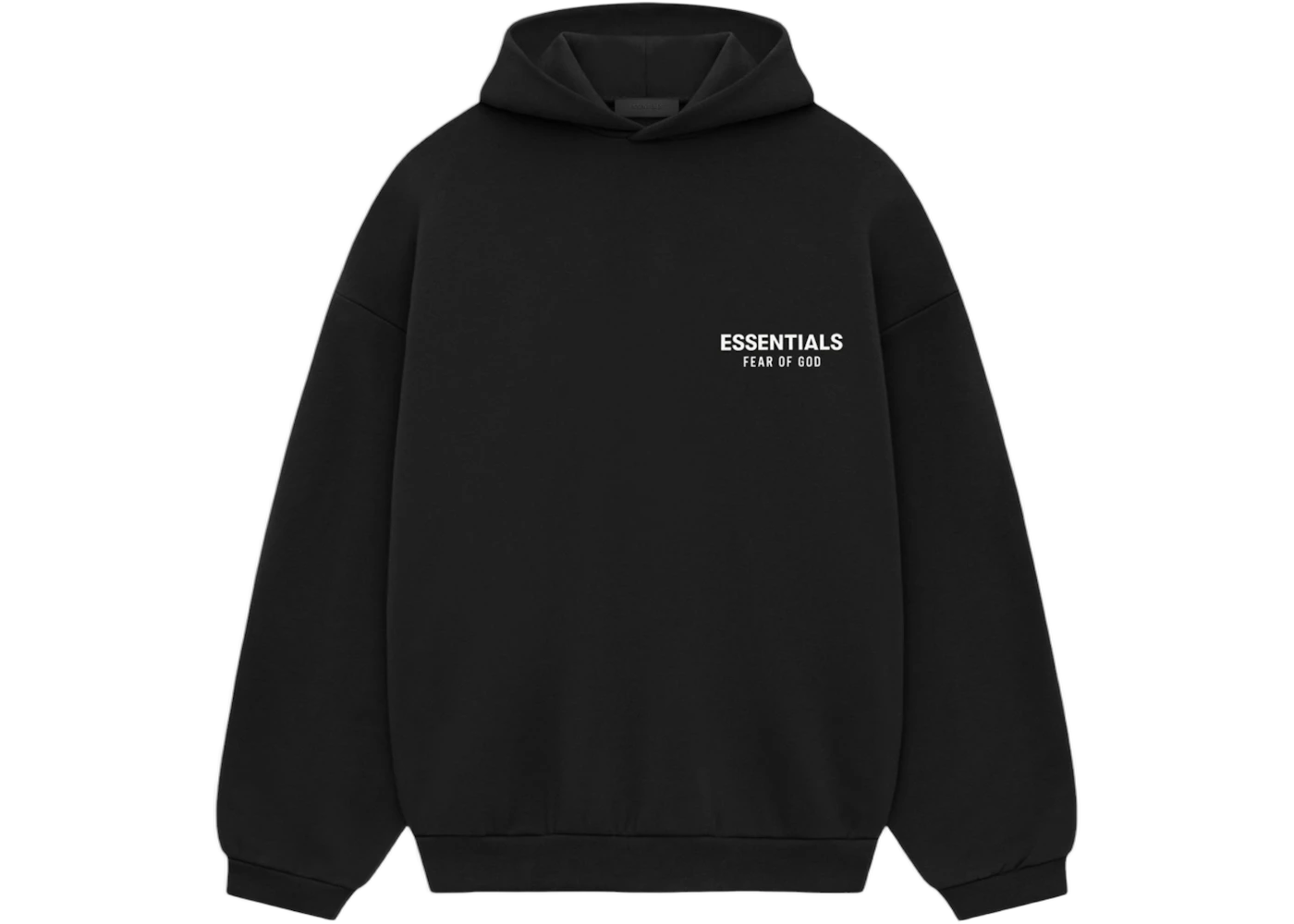 Fear of God Essentials Hoodie Black