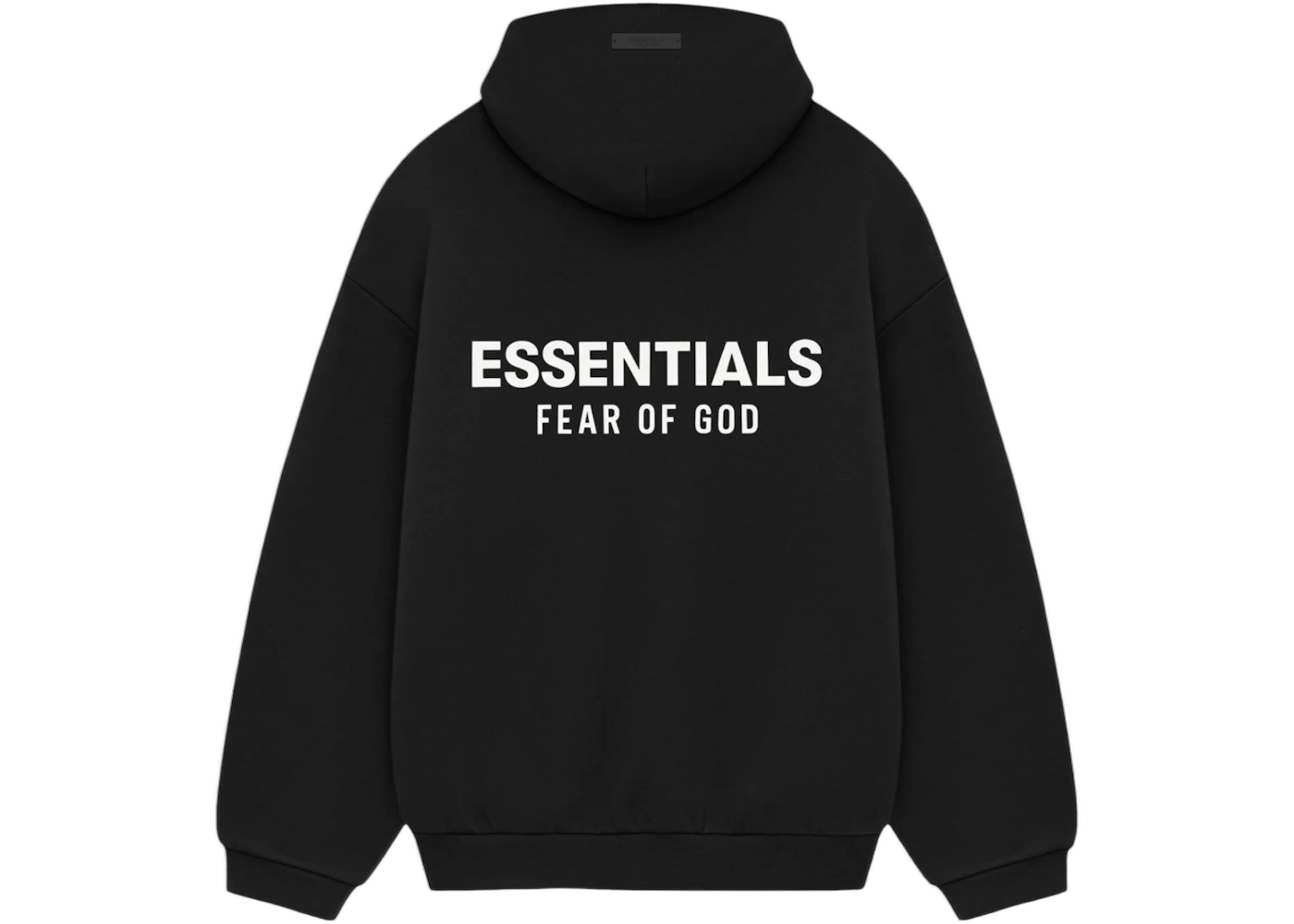 Fear of God Essentials Hoodie Black