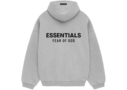 Fear of God Essentials Hoodie Light Heather Gray