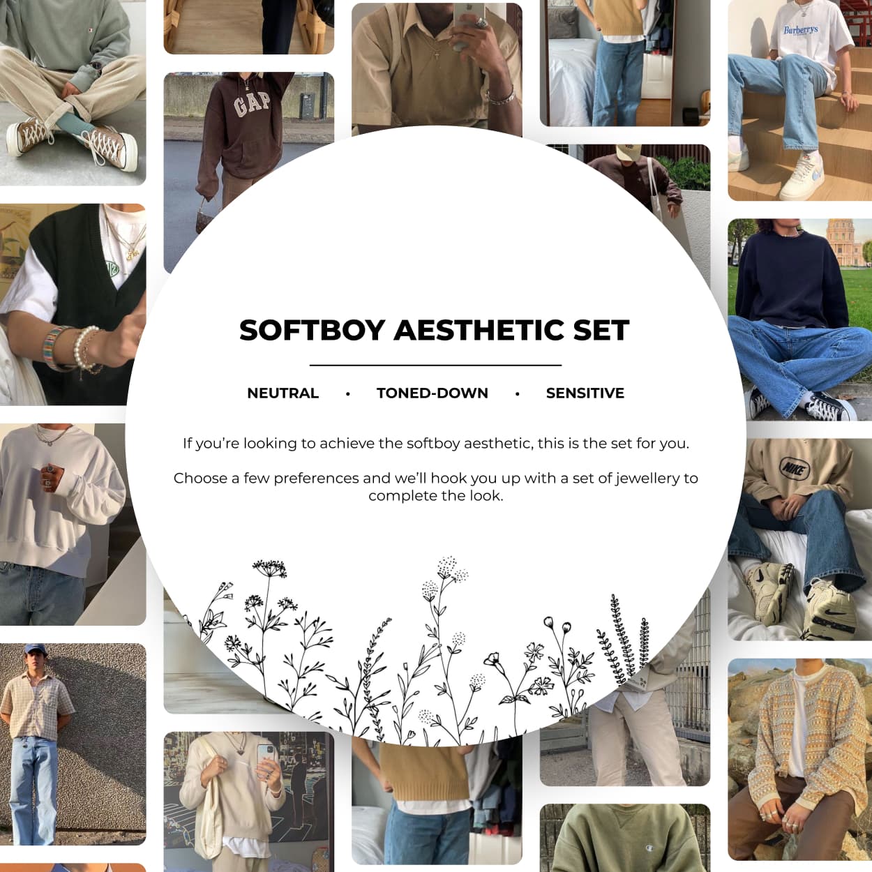 Vintage Aesthetic Jewellery Sets