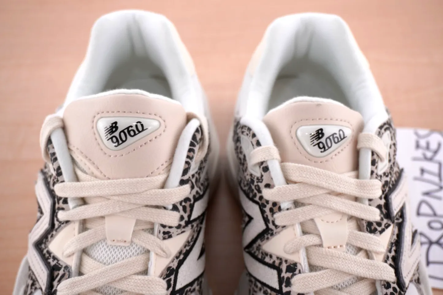 New Balance 9060 x ASOS Exclusive Brown Leopard Unisex Shoes - Replacement box