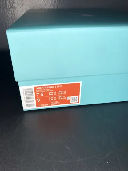 Nike Air Force 1 Low x Tiffany & Co 1837  Men's 7.5 /Women's 9