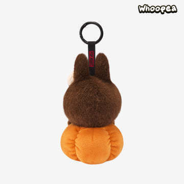 LABUBU Happy Halloween Party Series-Sitting Pumpkin Vinyl Plush Pendant