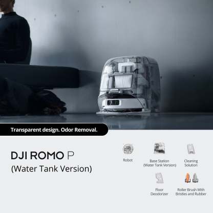 DJI ROMO P Robot Vacuum Cleaner (Water Tank Version)
