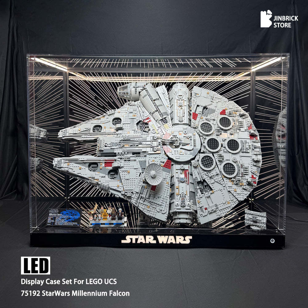 ��Premium��LED Display Case For UCS LEGO StarWars 75192 Millennium Falcon