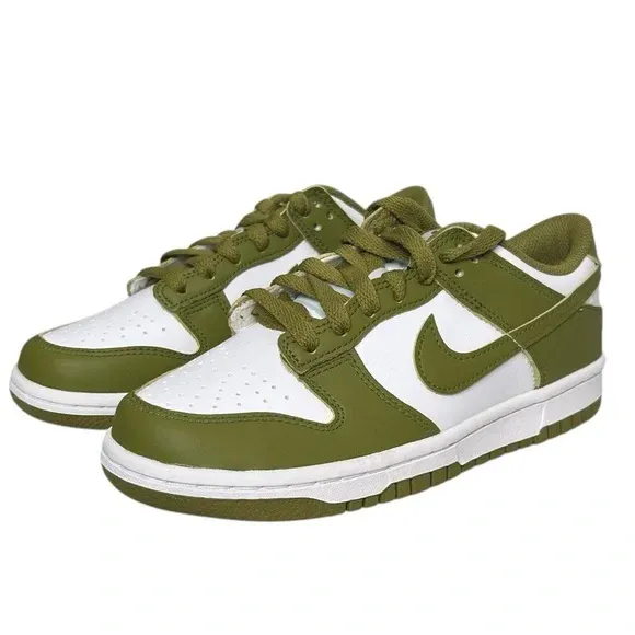 (W) Olive Dunk Low (USED, No Box)