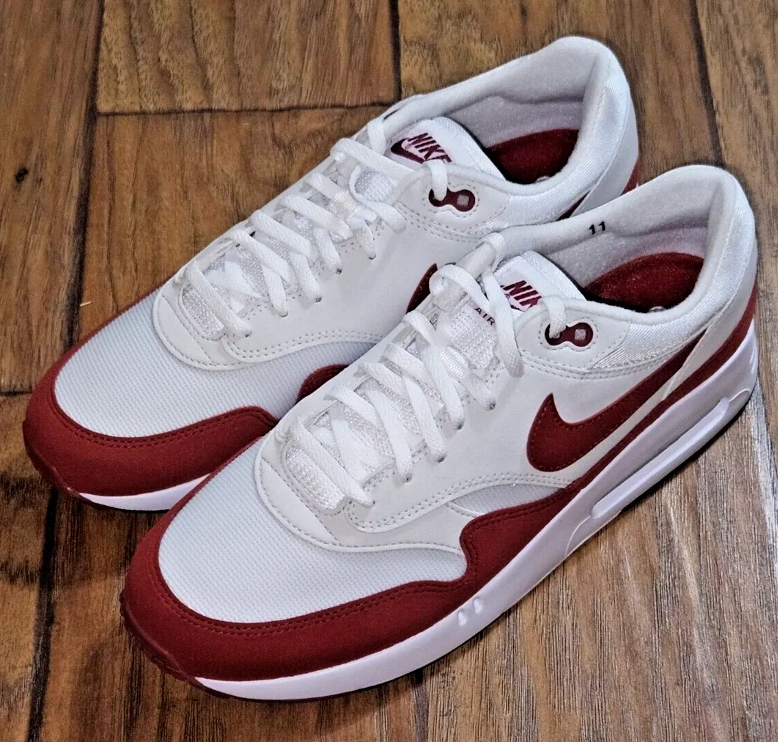 Nike Air Max 1 '86 OG Golf TB Promo 'Team Crimson' FQ3272-108 US Men Size 11