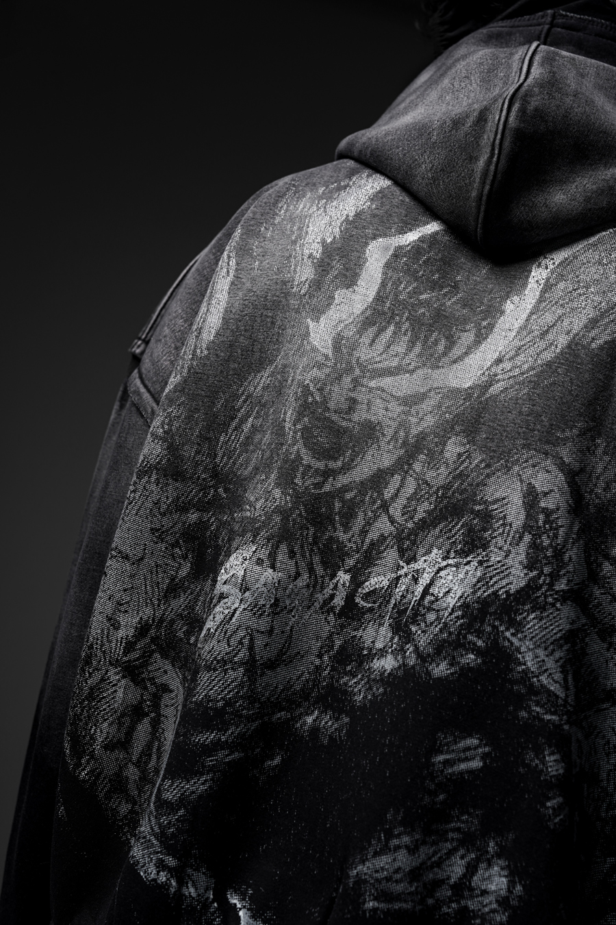 BERSERKING MENACE VINTAGE WASHED HOODIE