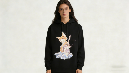 Romantic Nick & Judy Embraced Hoodie - Soft Cotton Blend